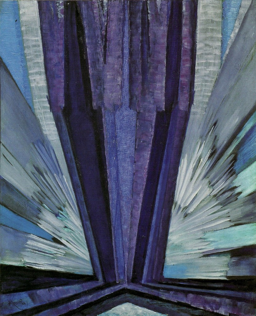 Tvary modré, 1913-24.
